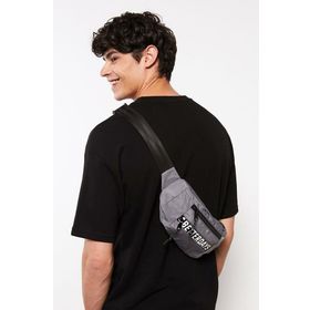 Trend 880 Gri Su Geçirmez Kumaş Unisex Bel Çantası