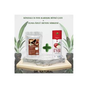 Trend Marketi 250 ml Kinoalı Detox Karışık Bitki Çayı Ve Elma Özlü Detox Sirkesi