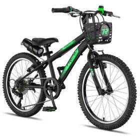 Trendbike Mistral M 20 Jant Vitesli Siyah-Neon Yeşil 20.410-S-NY Çocuk Bisikleti