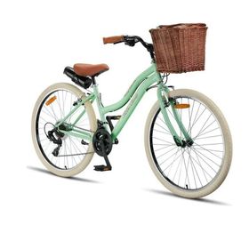 Trendbisiklet Retro Classic 26 Jant 21 Vites Shimano Krem Bisiklet