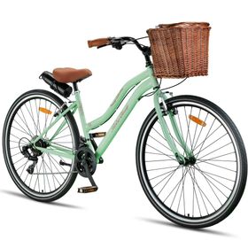 Trendbisiklet Retro Classic 28 Jant 21 Vites Shimano Mint Yeşili Şehir Bisikleti