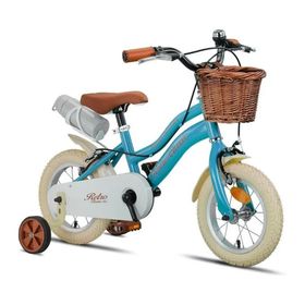 Trendbisiklet Retro Classic Özel Seri 12 Jant 2-4 Yaş 80-95 cm Unisex Açık Mavi Çocuk Bisikleti