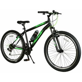 Trendbisiklet Vento 24’’ Jant 21 Otomatik Vites Siyah-Neon Yeşil Dağ Bisikleti