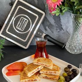 Trendbull Döküm Granit Ocak Üstü Lux Tost Makinesi