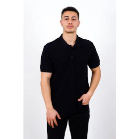 Trender 2127 Siyah Düz Pike Erkek T-shirt
