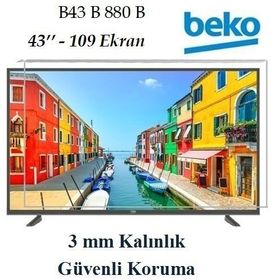 Trendglass Beko 43 İnç 109 Ekran LED LCD Tv Ekran Koruyucu Panel