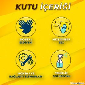 Trendglass Dijitsu 43 İnç 109 Ekran LED LCD Tv Ekran Koruyucu Panel