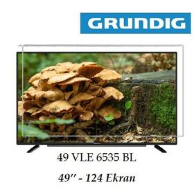 Trendglass Grundig 49 VLE 6535 BL 49 İnç 124 Ekran LED LCD Tv Ekran Koruyucu Panel