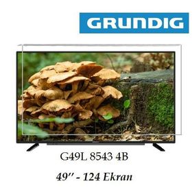 Trendglass Grundig G49L 8543 4B 49 İnç 124 Ekran LED LCD Tv Ekran Koruyucu Panel