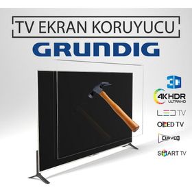 Trendglass Grundig G49L 8543 4B 49 İnç 124 Ekran LED LCD Tv Ekran Koruyucu Panel