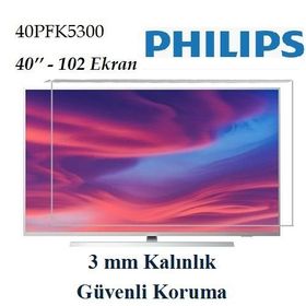 Trendglass Philips 40PFK5300 40 İnç 102 Ekran LED LCD Tv Ekran Koruyucu Panel