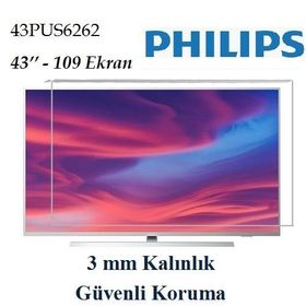 Trendglass Philips 43PUS6262 43 İnç 109 Ekran LED LCD Tv Ekran Koruyucu Panel