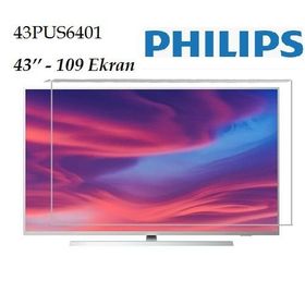 Trendglass Philips 43PUS6401 43 İnç 109 Ekran LED LCD Tv Ekran Koruyucu Panel