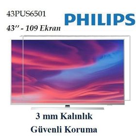 Trendglass Philips 43PUS6501 43 İnç 109 Ekran LED LCD Tv Ekran Koruyucu Panel