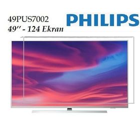 Trendglass Philips 49PUS7002 49 İnç 124 Ekran LED LCD Tv Ekran Koruyucu Panel