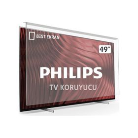 Trendglass Philips 49PUS7101 49 İnç 124 Ekran LED LCD Tv Ekran Koruyucu Panel