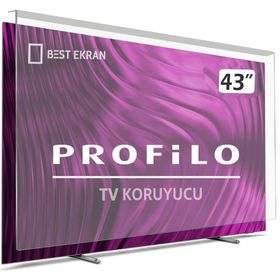 Trendglass Profilo 43PA300E 43 İnç 109 Ekran LED LCD Tv Ekran Koruyucu Panel