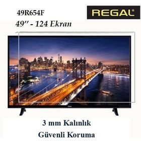 Trendglass Regal 49 İnç 124 Ekran LED LCD Tv Ekran Koruyucu Panel