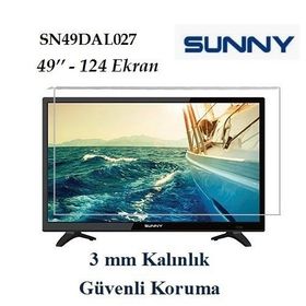 Trendglass Sunny 49 İnç 124 Ekran LED LCD Tv Ekran Koruyucu Panel