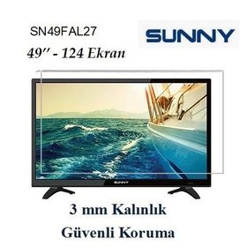 Trendglass Sunny 49 İnç 124 Ekran LED LCD Tv Ekran Koruyucu Panel