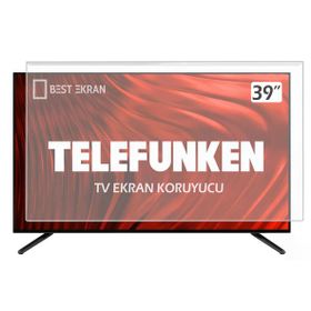 Trendglass Telefunken 39 İnç 100 Ekran LED LCD Tv Ekran Koruyucu Panel
