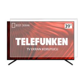 Trendglass Telefunken 39 İnç 100 Ekran LED LCD Tv Ekran Koruyucu Panel