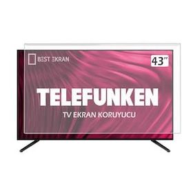 Trendglass Telefunken 43 İnç 109 Ekran LED LCD Tv Ekran Koruyucu Panel