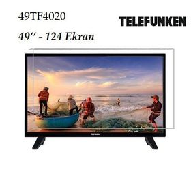 Trendglass Telefunken 49TF4020 49 İnç 124 Ekran LED LCD Tv Ekran Koruyucu Panel