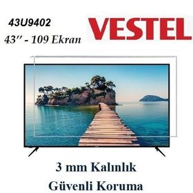 Trendglass Vestel 43 İnç 109 Ekran LED LCD Tv Ekran Koruyucu Panel