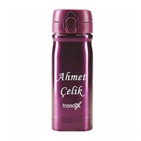Trendix 350 ml Çelik İçli Mor Termos Matara