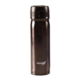 Trendix 500 Ml Çelik İçli Siyah Termos Matara