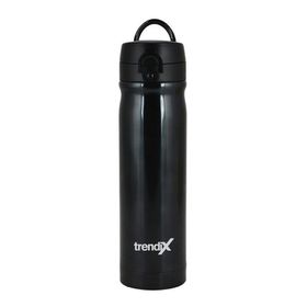 Trendix 500 Ml Çelik İçli Siyah Termos Matara