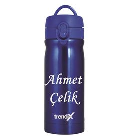 Trendix Çelik İçli 350 ml Neon Mavi Matara