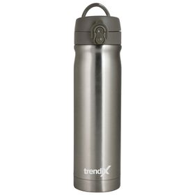 Trendix Gri 500 ml Metalik Çelik İçli Termos