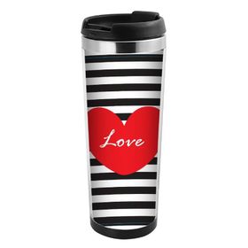 Trendix TRX-MG-HE Kırmızı Kalp 350 ml Termos Mug
