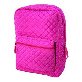 Trendix U1622-PA-SA Pembe - Sarı Parlak Kapitone Sırt Çantası