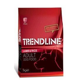 Trendline 1 kg Kuzu Etli Pirinçli Yetişkin Köpek Maması