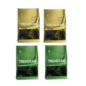 Trendline 4x1 kg Tavuk Etli-Gurme Kedi Maması