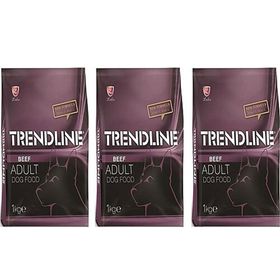 Trendline Biftekli 3x1 kg Yetişkin Köpek Maması