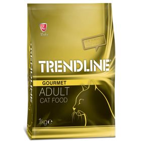 Trendline Gurmet Renkli Taneli 1 kg Yetişkin Kedi Maması