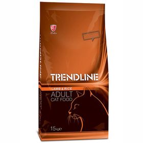 Trendline Kuzu Etli 15 kg Kedi Maması