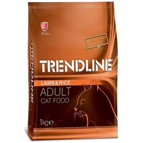 Trendline Kuzu Etli 4x1 kg Yetişkin Kuru Kedi Maması