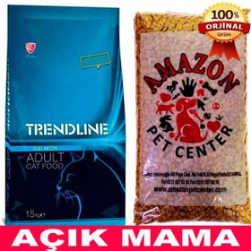 Trendline Somonlu 1 KG Kuru Kedi Maması