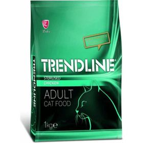 Trendline Sterilised Tavuklu Kısırlaştırılmış 2x1 kg Yetişkin Kuru Kedi Maması