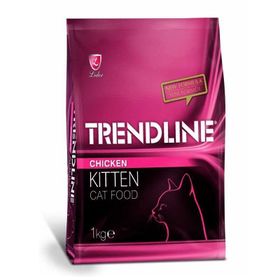 Trendline Tavuklu 1 kg Tüm Irklar İçin Yavru Kuru Kedi Maması