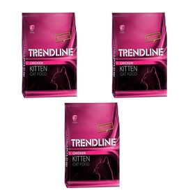 Trendline Tavuklu 3x1 kg Yavru Kedi Maması