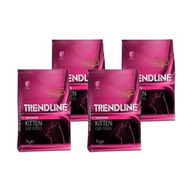 Trendline Tavuklu 4x1 kg Yavru Kedi Maması