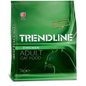 Trendline Tavuklu Yetişkin 1 kg Kedi Maması