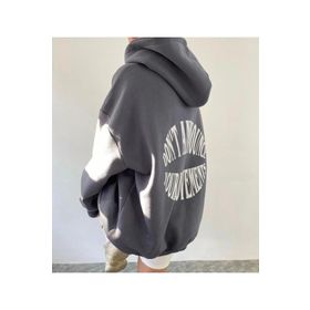 Trendseninle Dont Antrasit Füme Hoodie Kadın Sweatshirt