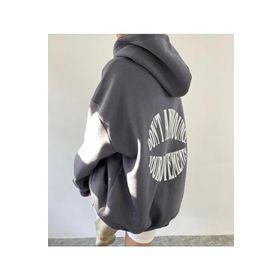 Trendseninle Dont Antrasit Füme Hoodie Kadın Sweatshirt
